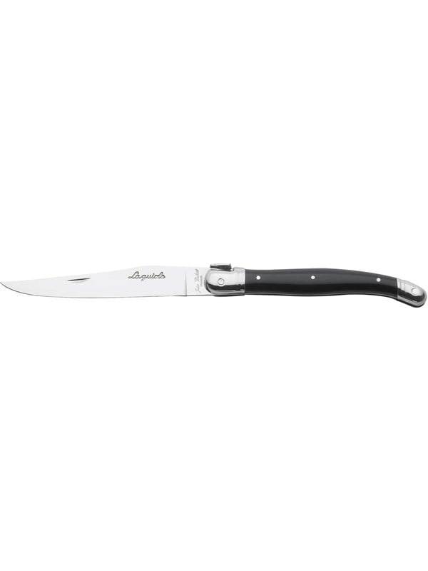 Jean Dubost Mes zwart 2,5 mm Laguiole