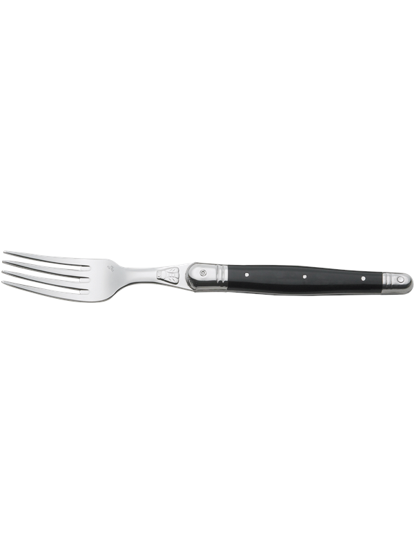 Jean Dubost Vork zwart 1,5 mm Laguiole