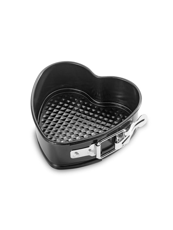 KÜCHENPROF Bageform hjerte 12cm sort
