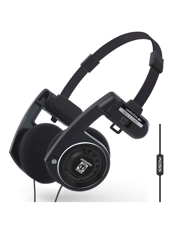 Koss Porta Pro with Micro Zwart