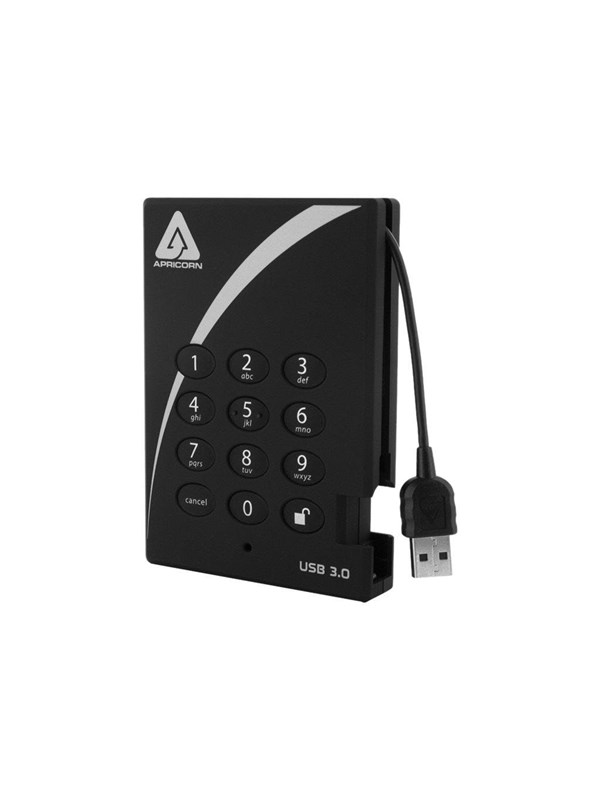 Apricorn Aegis Padlock 3.0 - 1TB - External Hard drive
