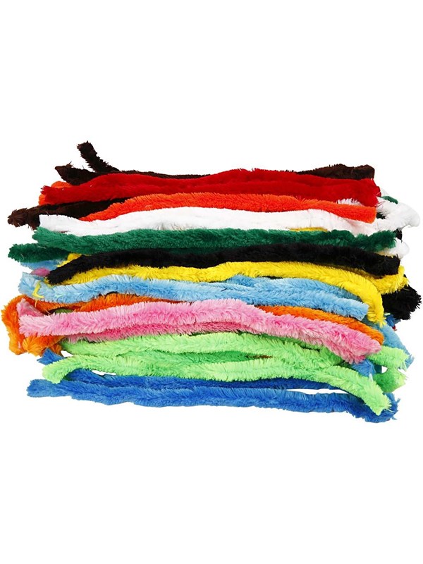 Creativ Company Chenille Wire Kleur 45cm 60pcs.