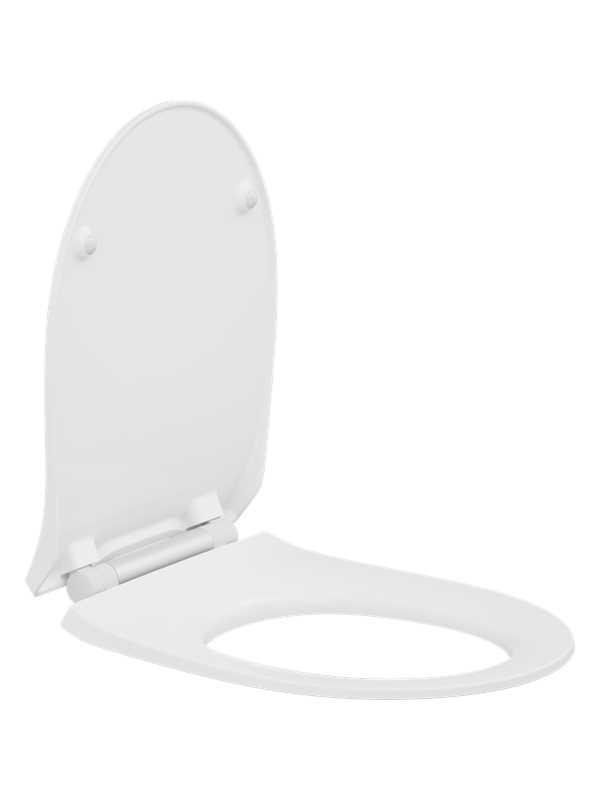 Pressalit Care toilet seat with softclose Wit