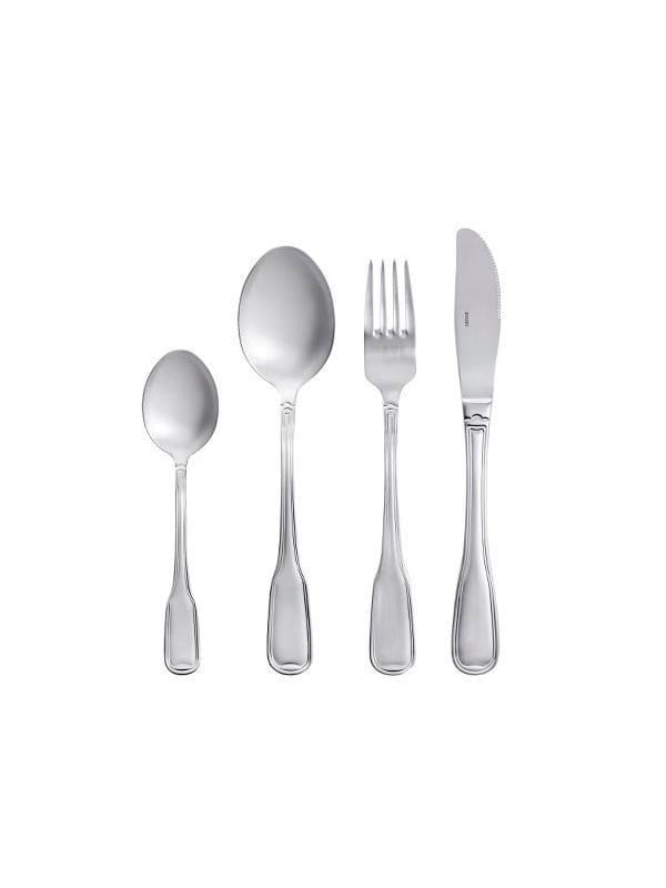Gense Bestek set Attaché 16 pcs mat Staal