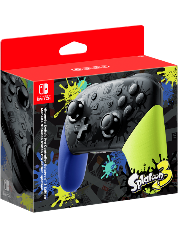 Nintendo Pro Splatoon 3 Edition - Wireless Controller - Nintendo Switch