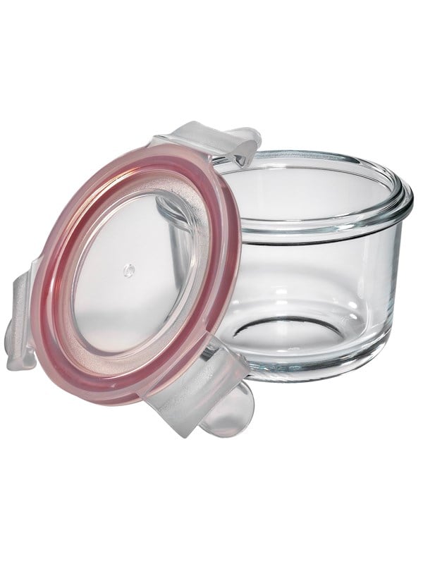 KÜCHENPROF Opbevaringsboks rund glas 8cm MINI