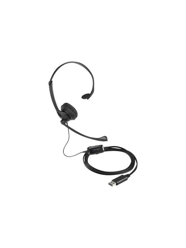 Kensington USB Mono Headset Inline controls USB-A
