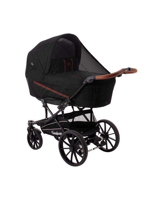 BabyDan Deluxe Mosquito Net for Pram Black
