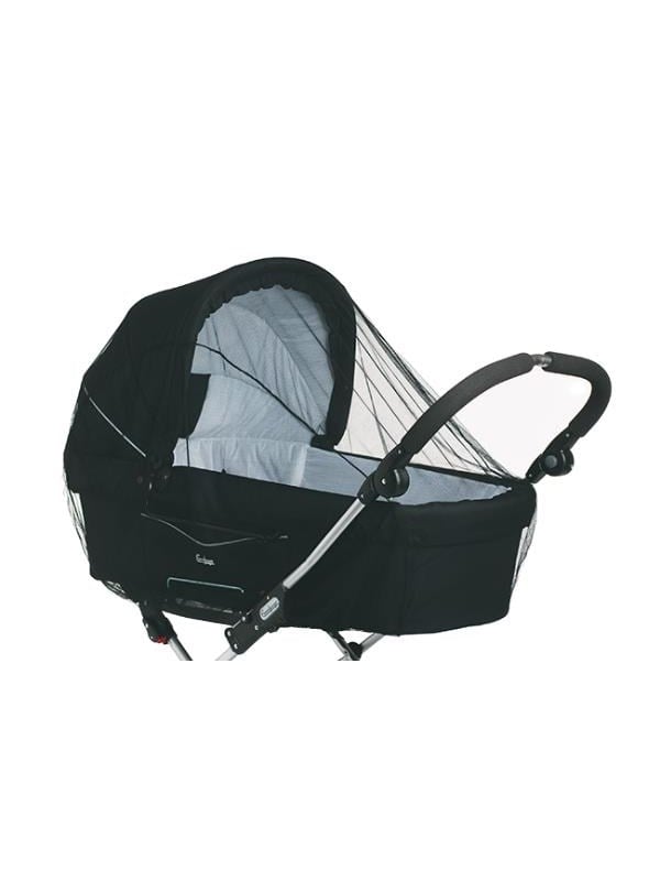 BabyDan Mosquito Net for Pram Zwart