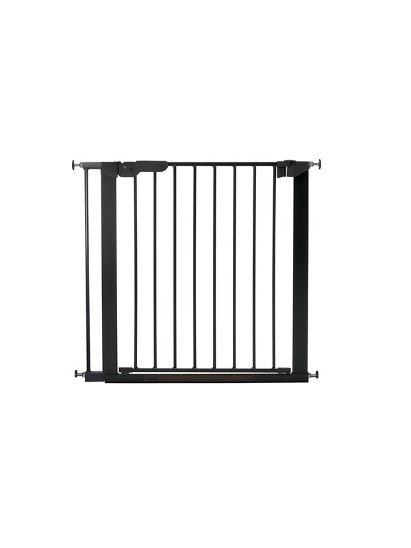 BabyDan Premier Safety Gate with 1 Extension Zwart 79.5-86.5 cm