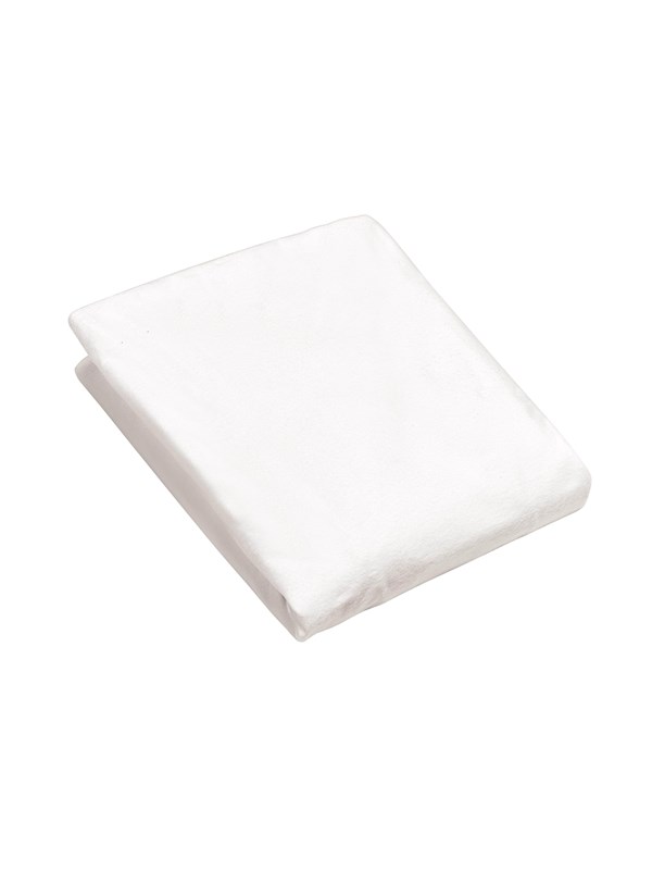 BabyDan Waterproof Fitted Sheet for Carry Cot Bedwetting Sheet White (75x30 cm)