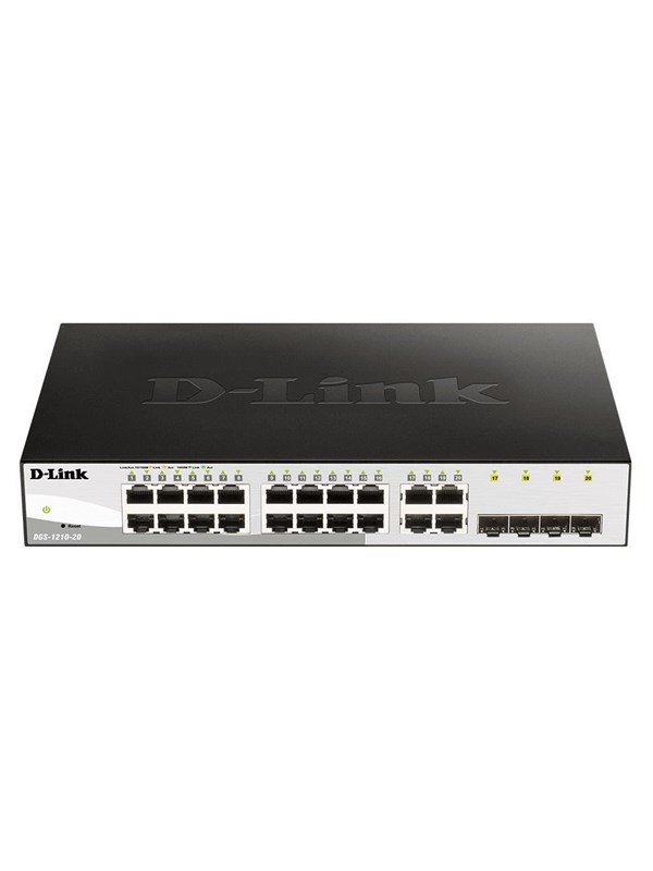 D-Link DGS-1210-20 20-Port Gigabit Smart Managed Switch