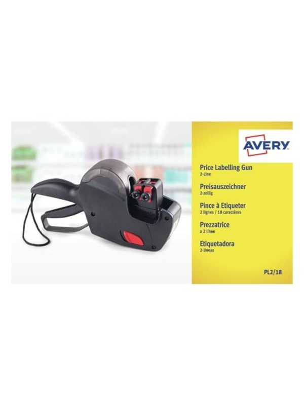 Avery Pricing Gun - 2 lines black (10+8 digit 2 line