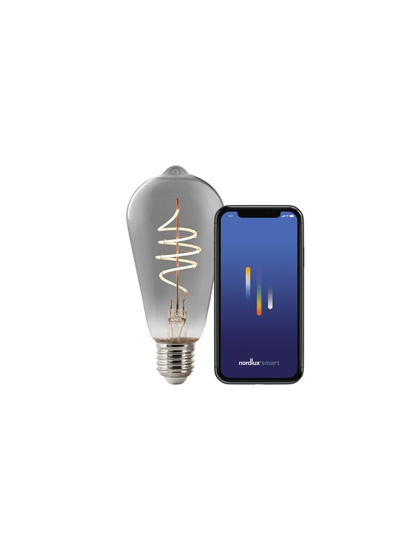 Nordlux Smart E27 Bollen Gerookt