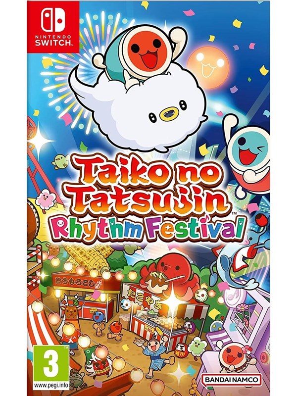 Taiko Nee Tatsujin: Rhythm Festival + Drum (Collector's Edition) - Nintendo Switch - Muziek