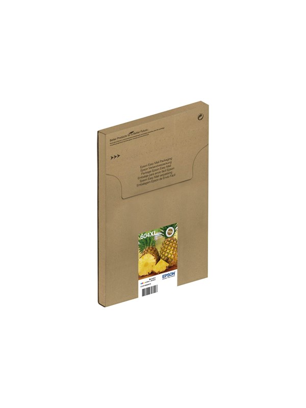 Epson 604XL Multipack Easy Mail Packaging - 4-pack - XL - Zwart Geel Cyaan Magenta - Original - Inkt cartridge