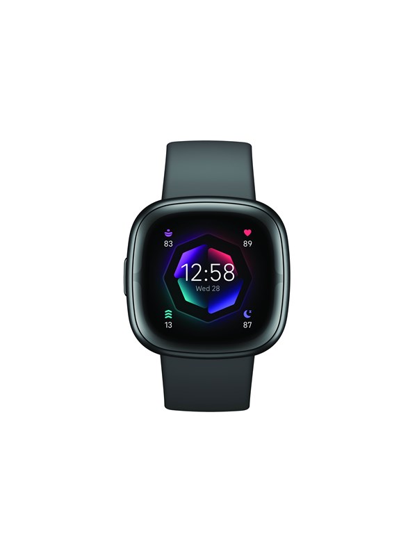 Fitbit Sense 2 - Smartwatch heren en dames - Zwart
