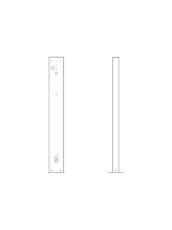 Wallbox Eiffel Basic Montagepaal - Voor Commander 2/Pulsar Plus