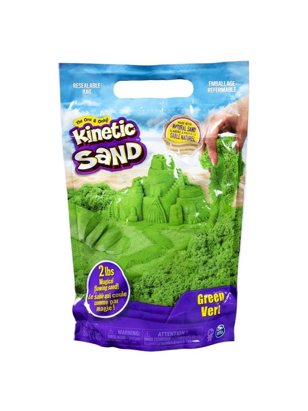 Kinetic Sand kleurzak groen