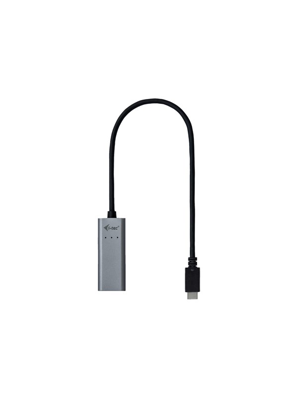 I-Tec C31METAL25LAN USB-C Aan Ethernet AV / multimedia paneel 2.5Gbps