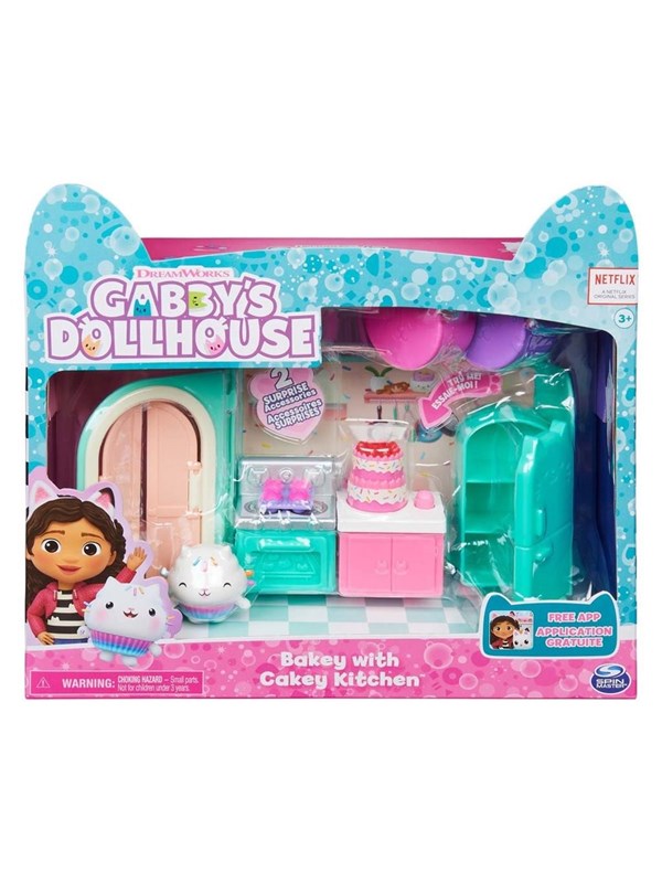 Gabby's Dollhouse Deluxe Kamer - Cakey's Keuken