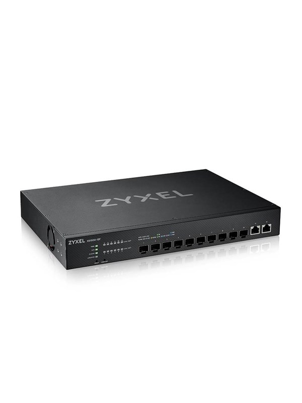 ZyXEL XS1930-12F - Schakelaar - 12 ports - smart - Rek-monteerbaar