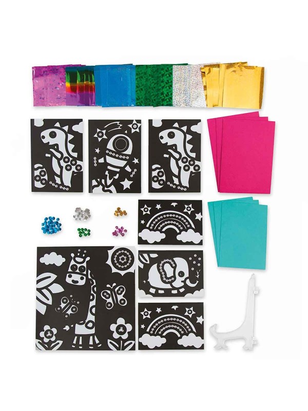 Out Of The Box Foil Picture & Cards