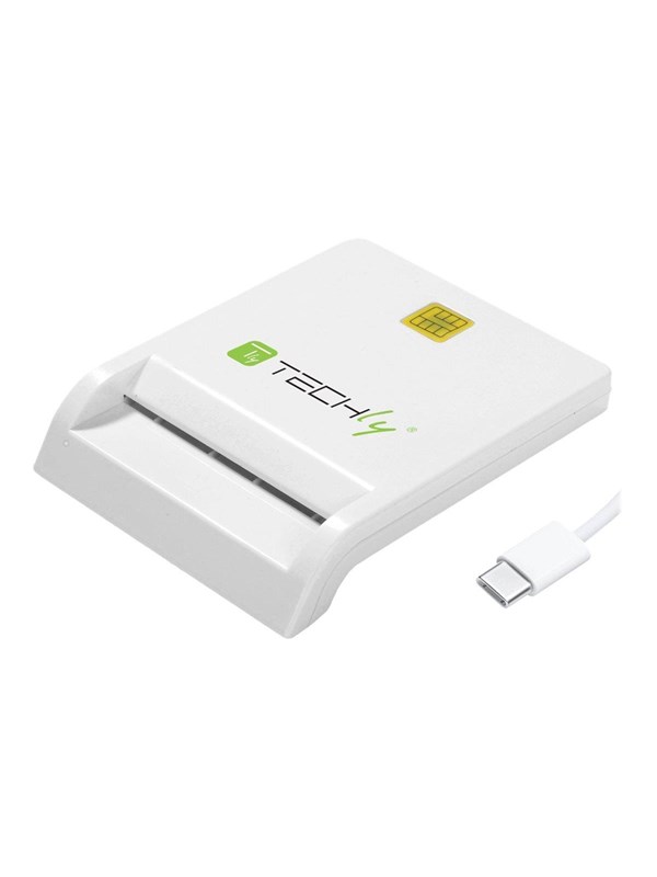 Techly Compact SmartCard eID Kaartlezer USB-C