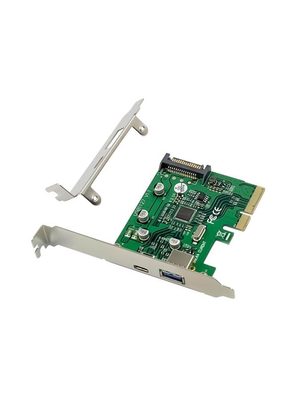 Conceptronic EMRICK09G - USB-adapter - PCIe 3.0 x4 - USB-C 3.2 Gen 2 x 1 + USB 3.2 Gen 2 x 1