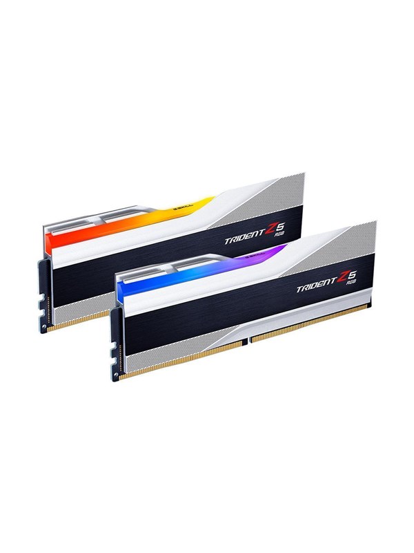 G.Skill Trident Z5 RGB DDR5-6000 - 32GB - CL32 - Dual Channel (2 pcs) - Intel XMP - Zilver met RGB