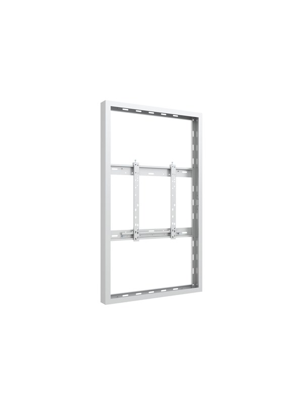 Multibrackets M Pro Series - Large - enclosure - for digital signage LCD panel - white - Max 25 kg - recommended for 50"