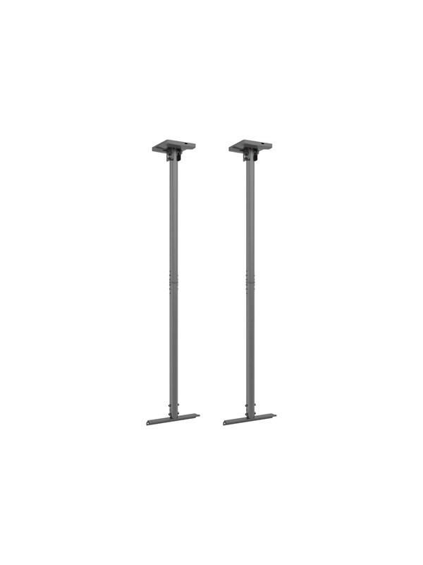Multibrackets M Pro Series - mounting component - for enclosure - large - black - Max - recommended for 98"