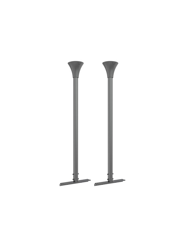 Multibrackets M Pro Series - mounting component - for enclosure - small - black - Max - recommended for 43"
