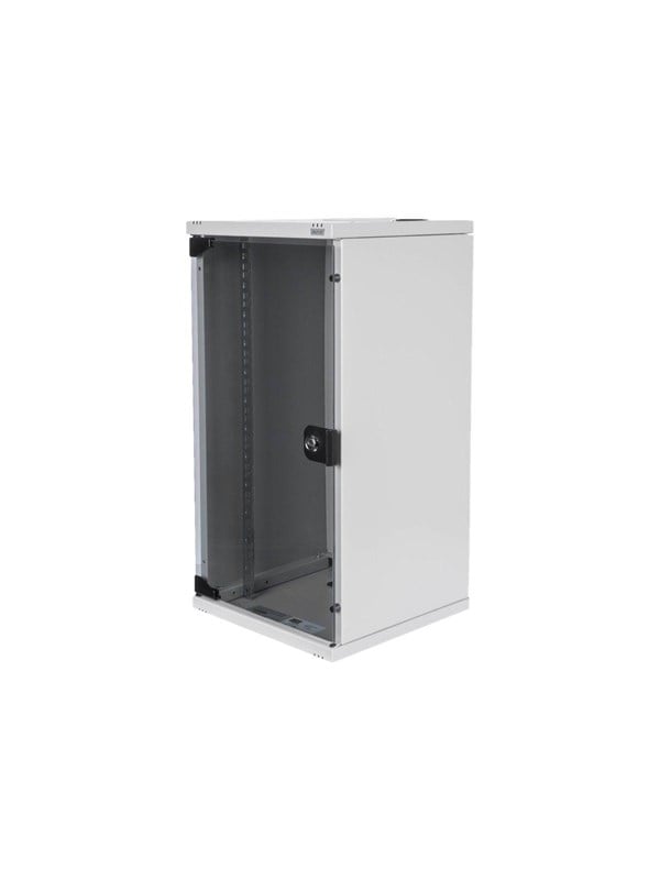 Digitus DIGITUS - Netzwerk-Set 254 mm (10) - 12HE, 312 x 300 mm (B x T) 10inch-patchkast (b x h x d) 340 x 350 x 659 mm 12 HE Grijs-wit (RAL 7035)