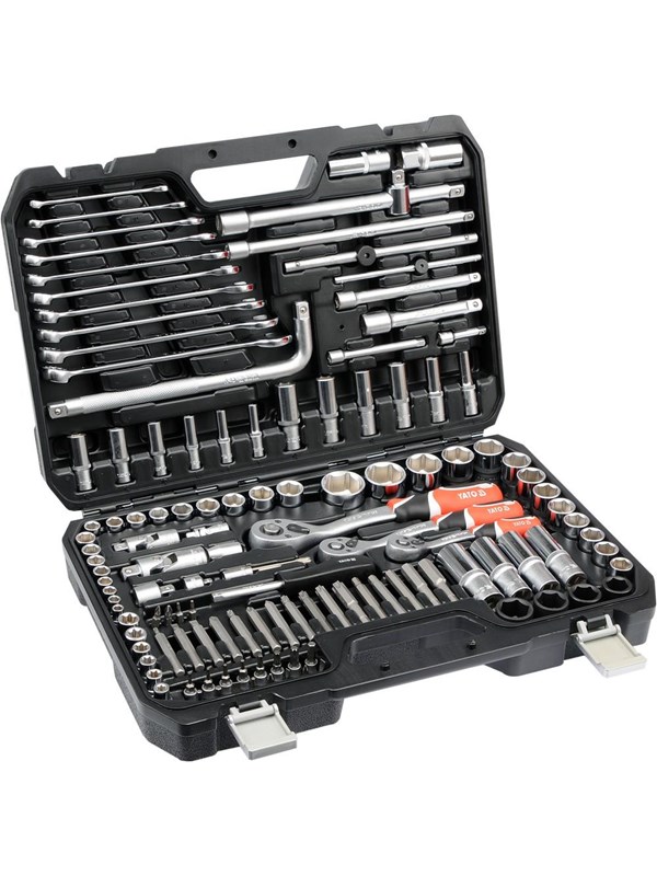 Yato YT-38872 mechanische gereedschapsset 128 stuks gereedschap