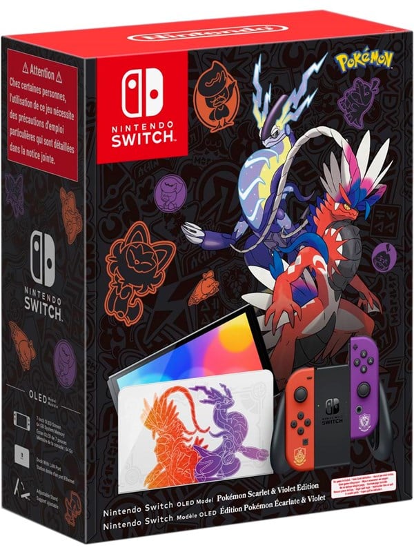 Nintendo Switch Console OLED Model Pack-Pokémon Scarlet & Violet Edition (Switch) Gebruikt
