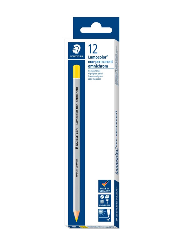 Staedtler Dry marker nonperm yellow 12 pcs.
