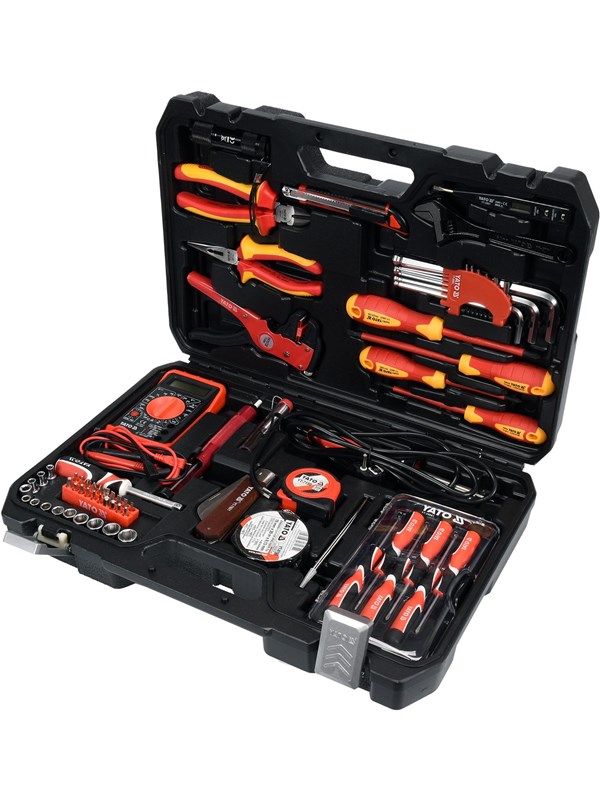 Gereedschapskoffer- Yato YT-39009 68 Onderdelen