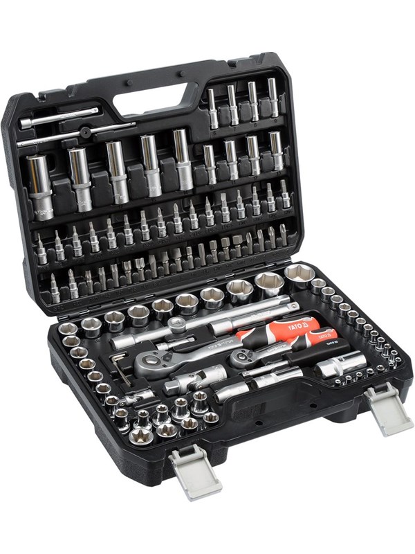 Yato YT Serie - Dopsleutelset - 1/2" - 108 Delen - 255 mm