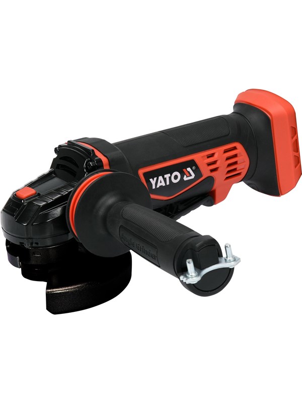 YATO Accu Haakse Slijper – 125 mm – 18V – 10.000 RPM – Krachtig & Ergonomisch – Inclusief Koffer – Exclusief Accu en Lader