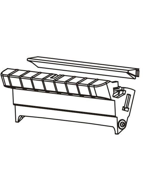 Zebra - front bezel dispenser