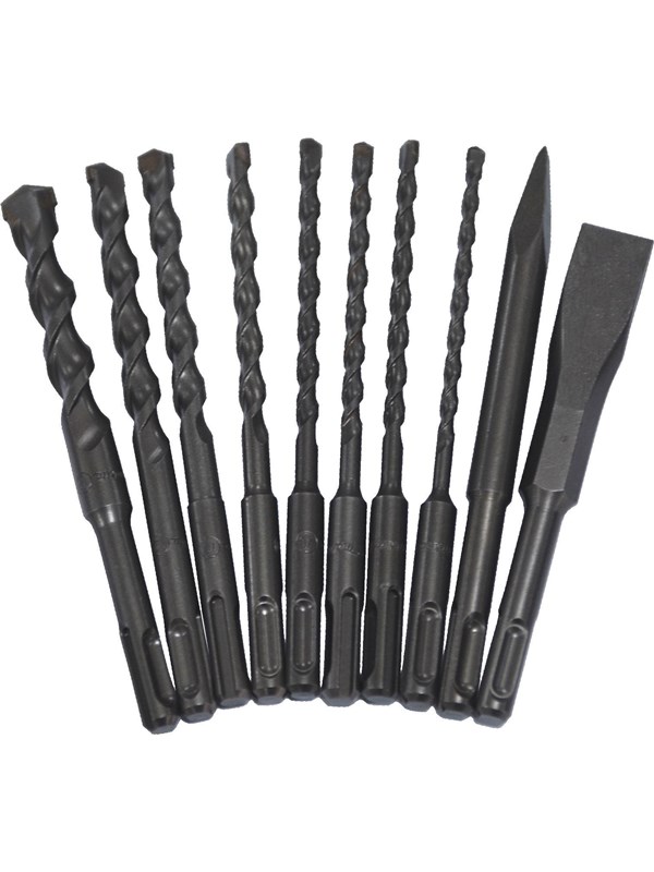 Makita D-44971 SDS+ BOOR- EN BEITELSET 10 STUKS