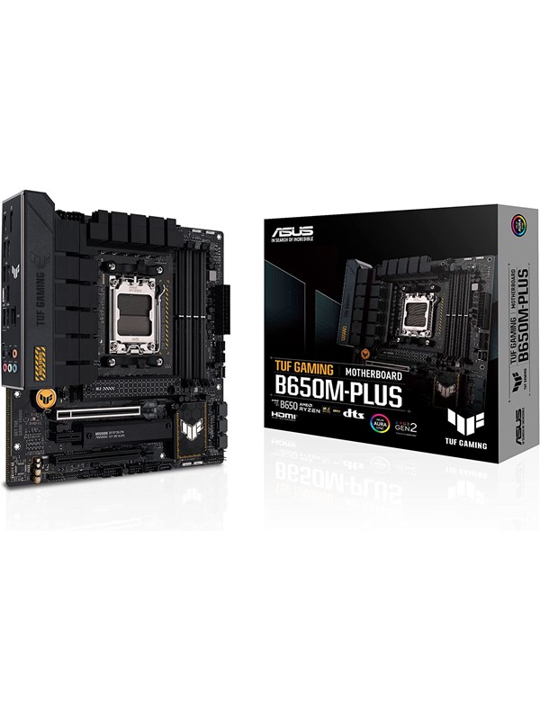 ASUS TUF GAMING B650M-PLUS Moederbord - AMD B650 - AMD AM5 - DDR5 RAM - Micro-ATX