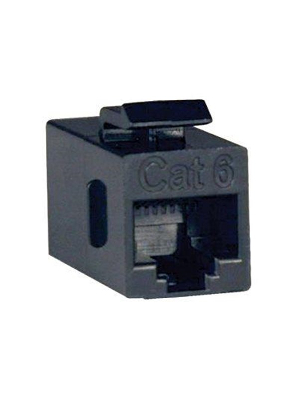 Tripp Lite Cat6 Rechtstreekse modulaire in-line snap-in koppeling RJ45 F/F - modulaire insert