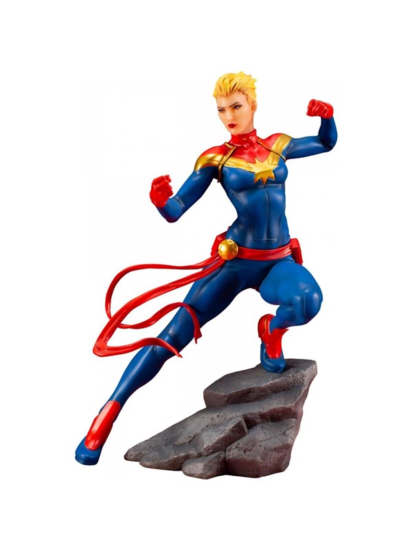 Kotobukiya ARTFX+ Marvel Universe 1/10 Scale Pre-Painted Figure: Captain Marvel