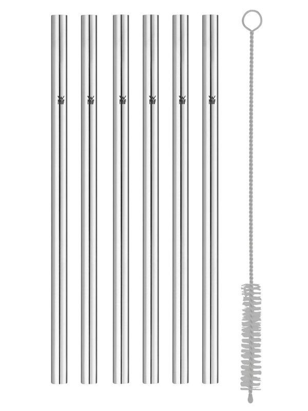 WMF Baric straw 6 pcs. 18 cm w. brush