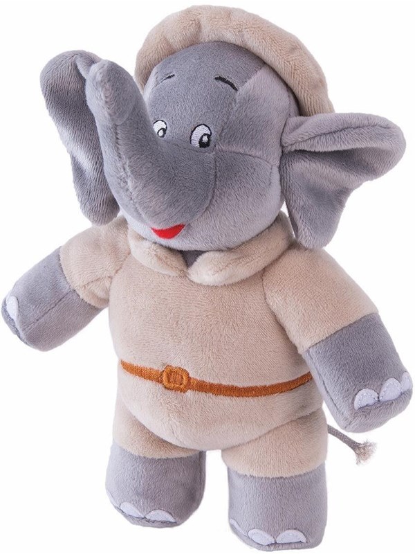 Jazwares Benjamin de Olifant (Op Safari) Knuffel
