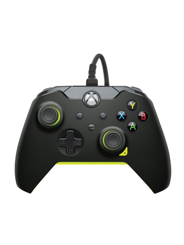 PDP Gaming Bekabeld Controller - Electric Zwart - Wired Controller - Microsoft Xbox One