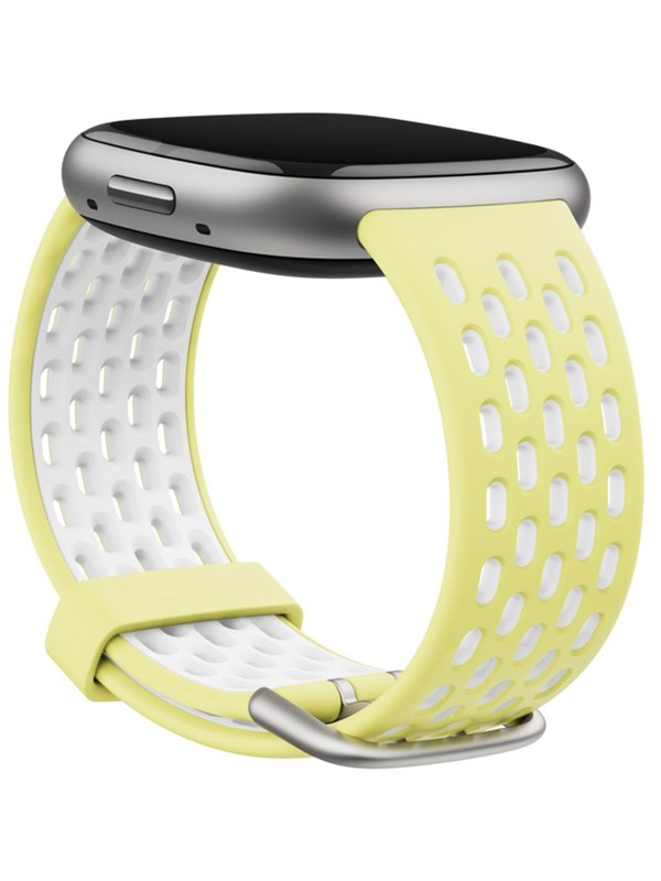 Fitbit Versa 3/4 & Sense/2 Glow Up/Frost Wit Small