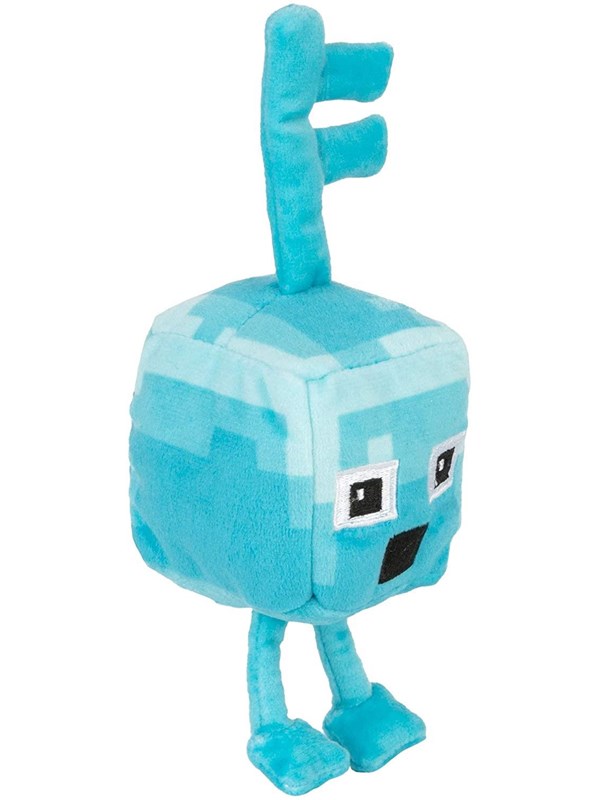 Jinx Minecraft - Dungeons Mini Crafter Diamond Verbaasde Sleutel Golem Knuffel